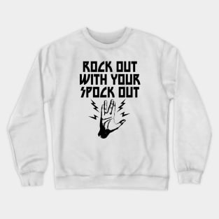 STAR TREK - Rock out with your Trek out Crewneck Sweatshirt